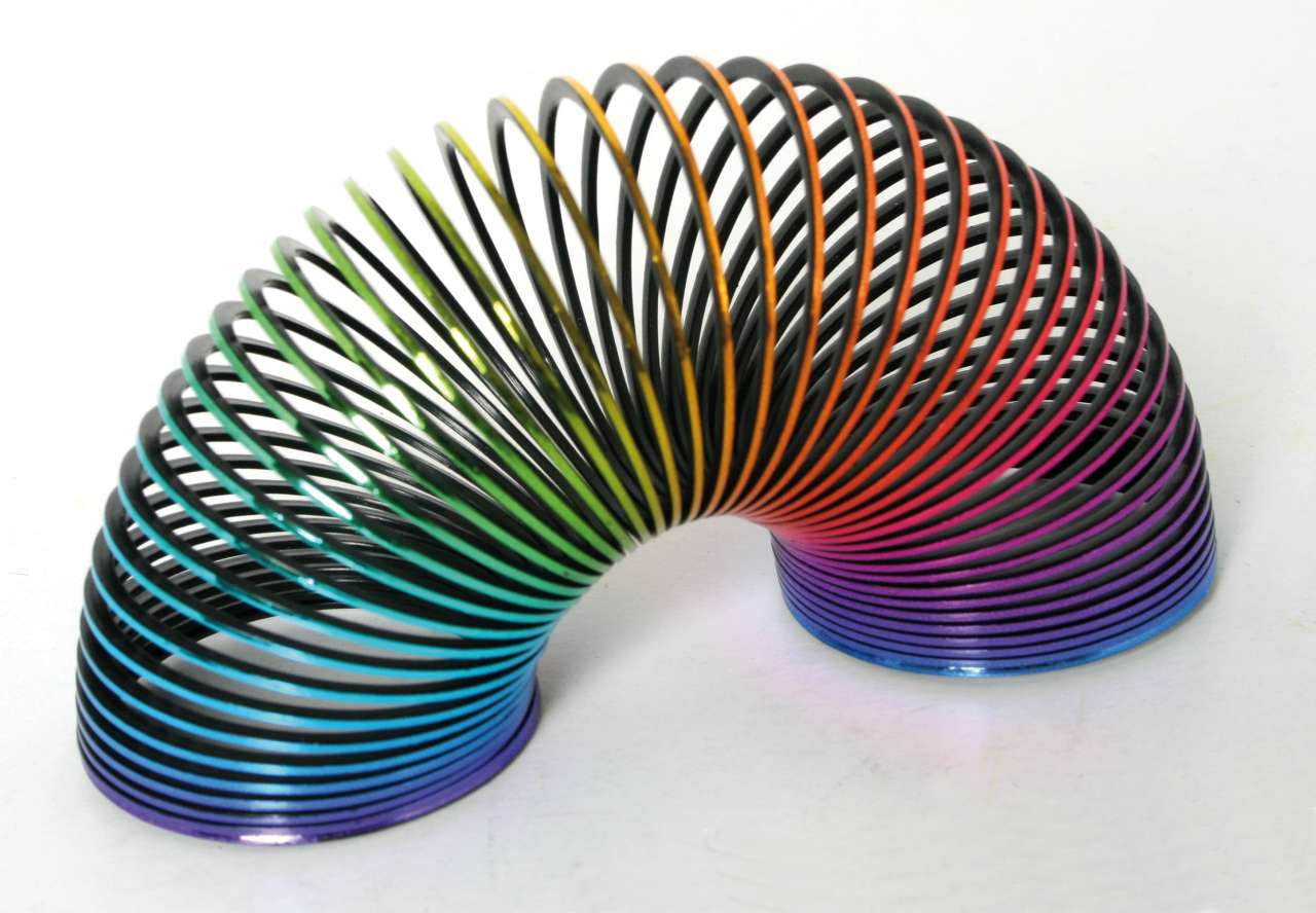 Magic Spring D5cm Rainbow metallic