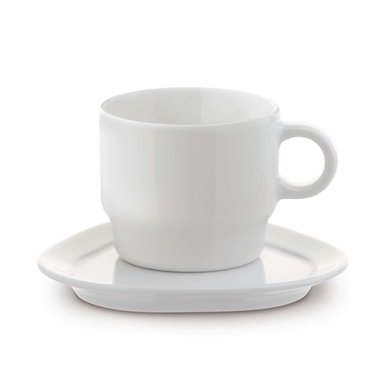 Tasse Dreieck Teller Satellite 180ml