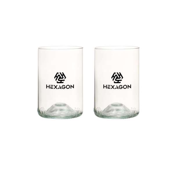 Rebottled® Tumbler 2-pack Trinkgläsern