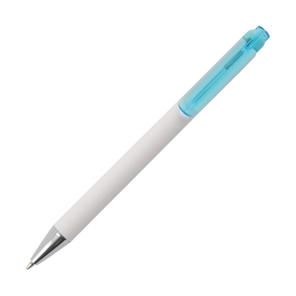 MANHATTAN Kugelschreiber mit transparentem Clip Peekay