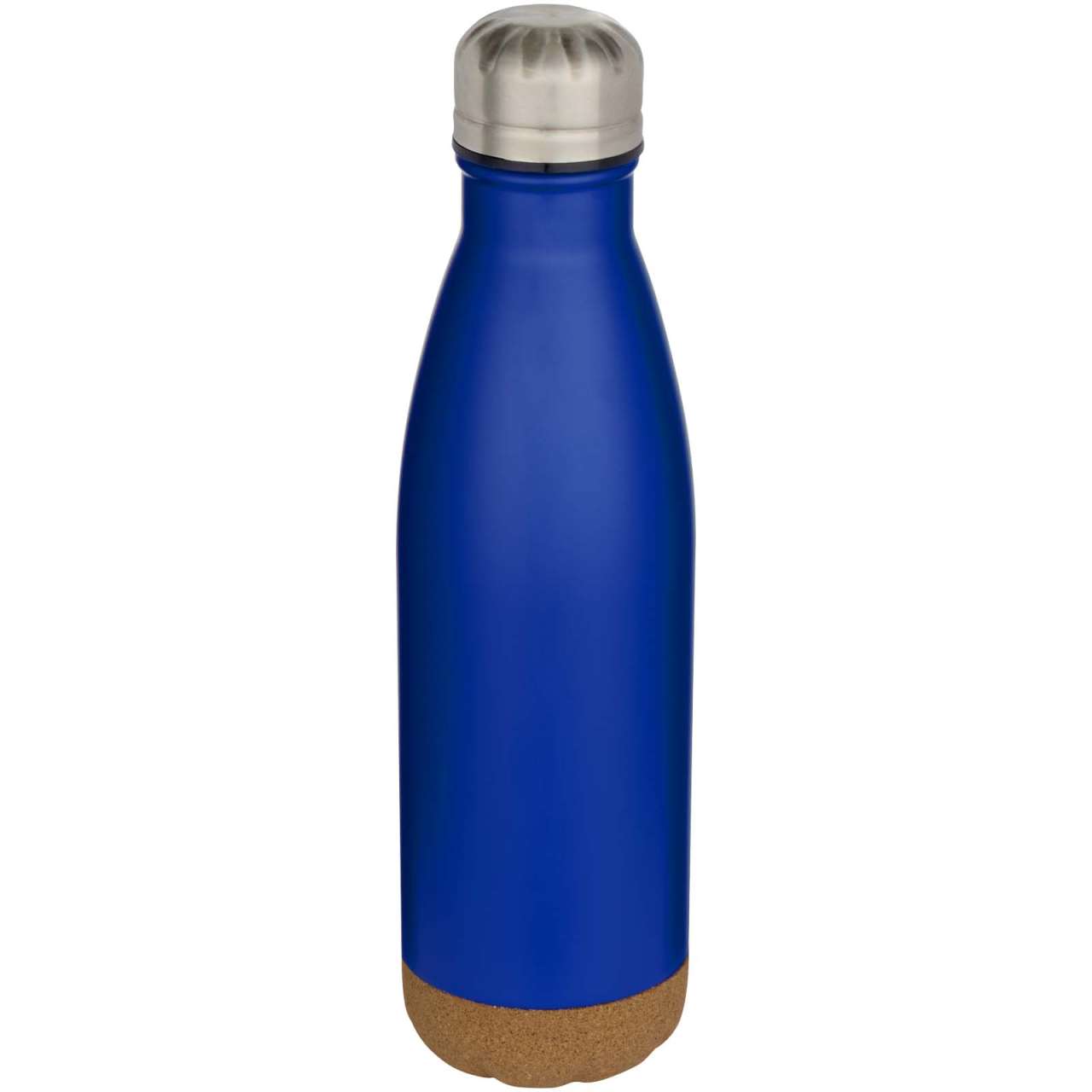 Cove 500 ml doppelwandige, vakuumisolierte Trinkflasche aus Edelstahl mit Korkdetails