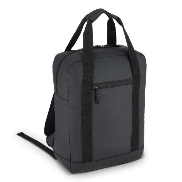 PU-beschichteter R-PET 600D Rucksack 27,5 x 12 x 37,5 cm 12 l