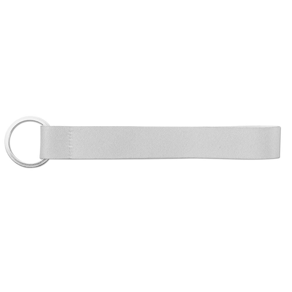SLOUGH Kurzes Lanyard aus Polyester (100%rPET) mit Ring, geeignet für Sublimation