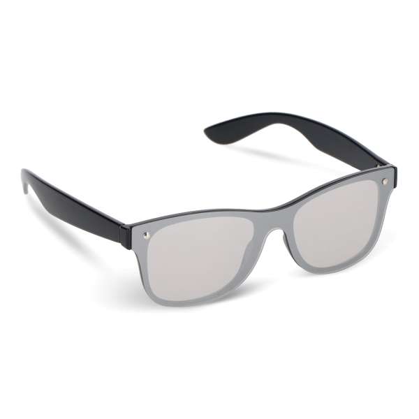 Justin R-PC Sonnenbrille mit verspiegelten Uni-Gläsern UV400