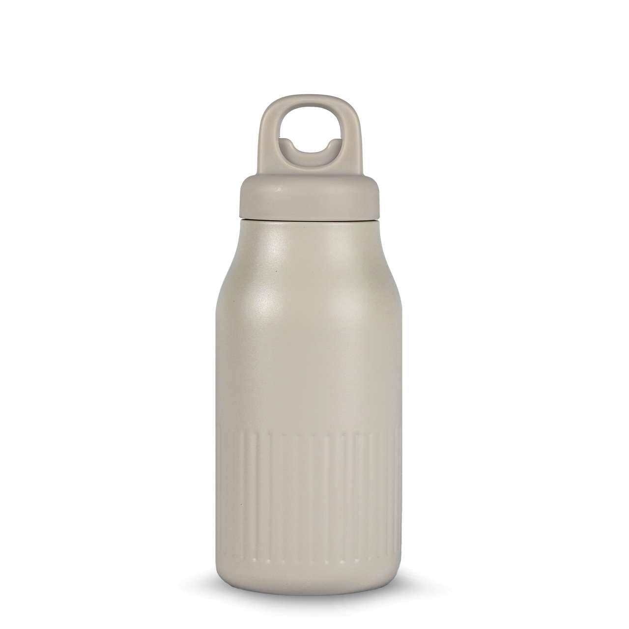 Sagaform Truls Stahlisolierflasche mit praktischem Klickverschluss (recycelt) 500 ml