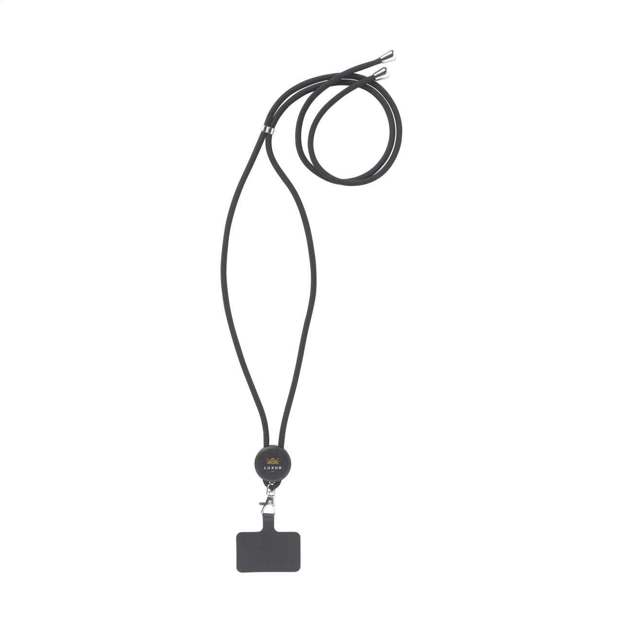 Lace Lanyard GRS RPET 0,5 cm Handy-Schlüsselband