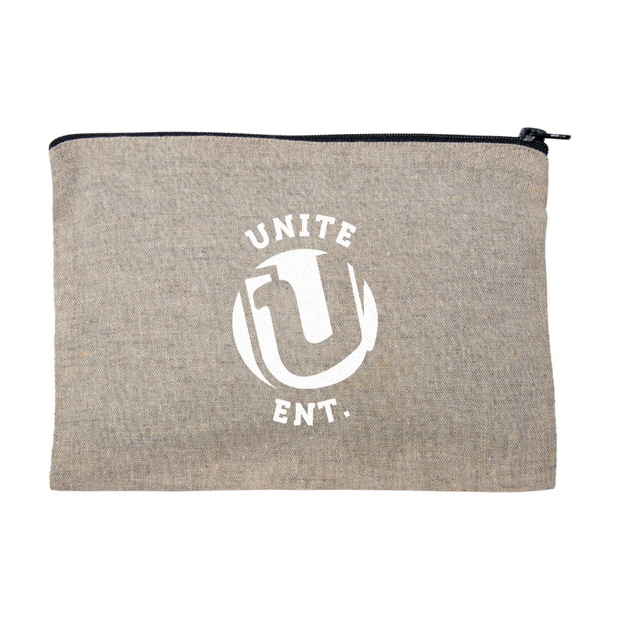 Baumwolle Kulurbeutel mit Reissverschluss