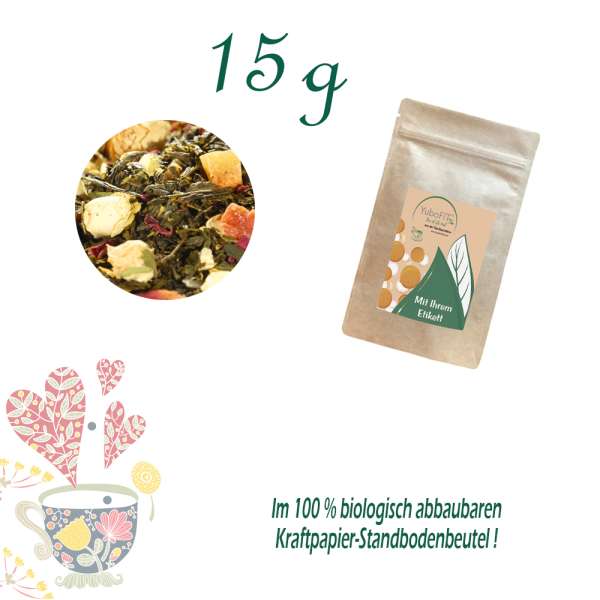 YuboFiT® Sencha Tee TROPIC GARDEN