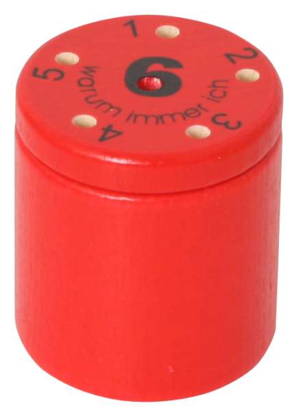 Warum immer ich?, klein, rot