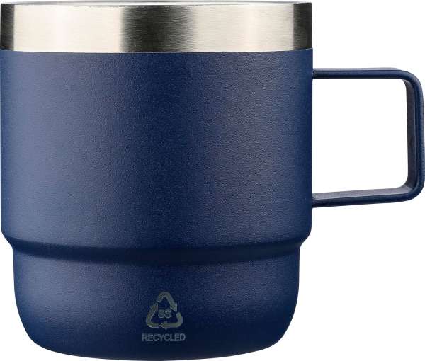 Recycelter Edelstahl-Becher mit doppelter Wand (180 ml) Lilia