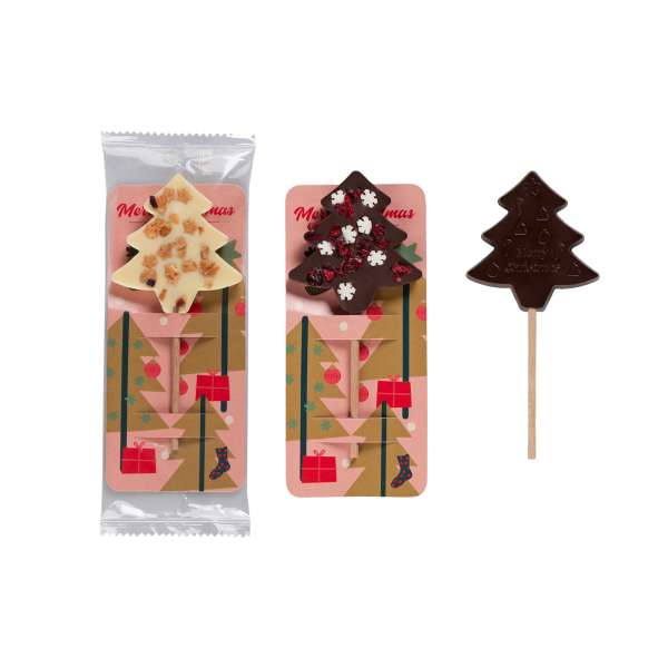 Schokoladenlutscher Weihnachtsbaum 25 g