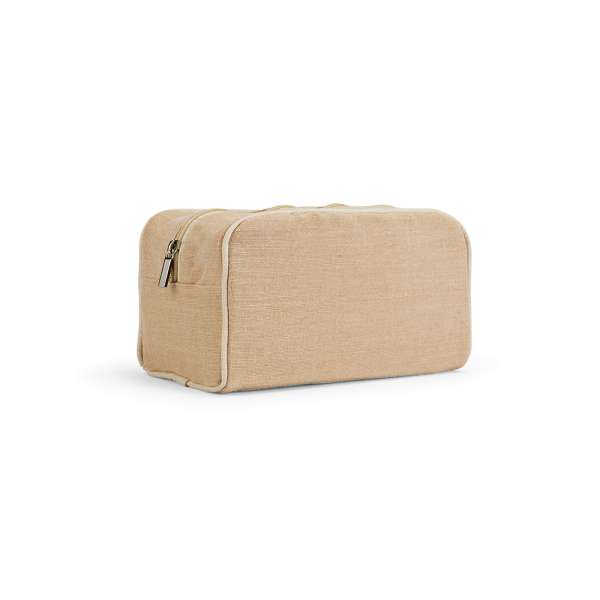 Rio Kulturtasche aus 260gsm Jute mit Reißverschluss