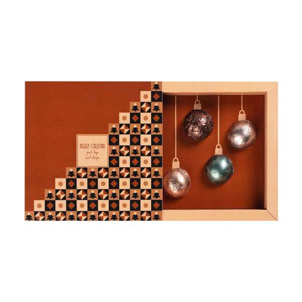 Sweet Sphere Baubles Pralinen-Box 4 Stk.