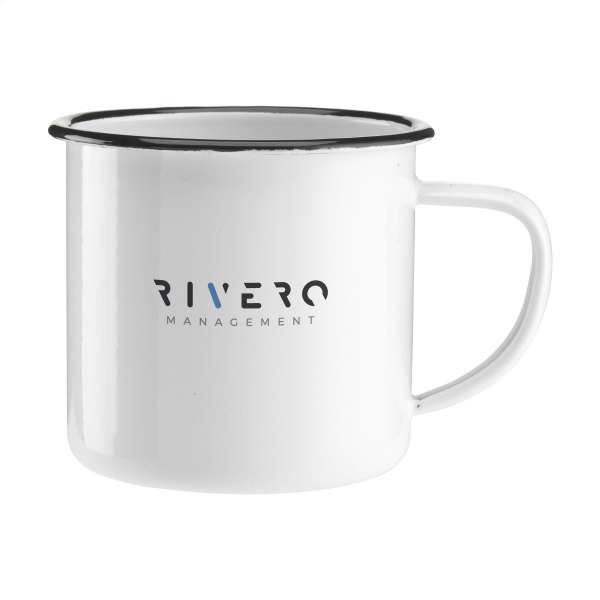 Retro Emaille Tasse 350 ml