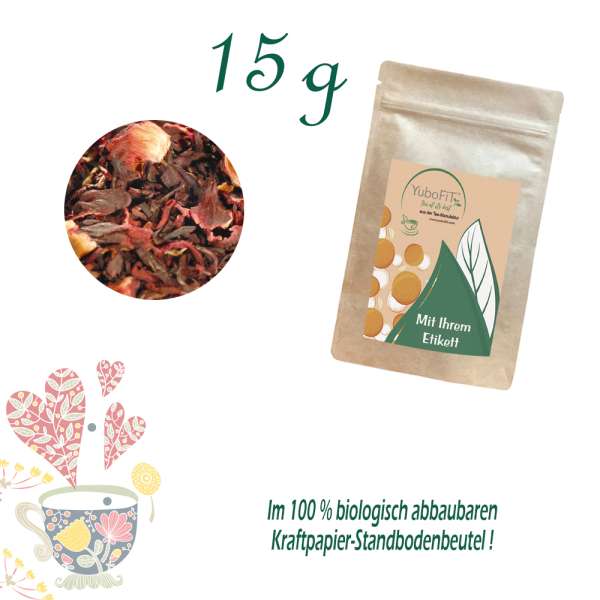 YuboFiT® Hibiskusblüten-Tee