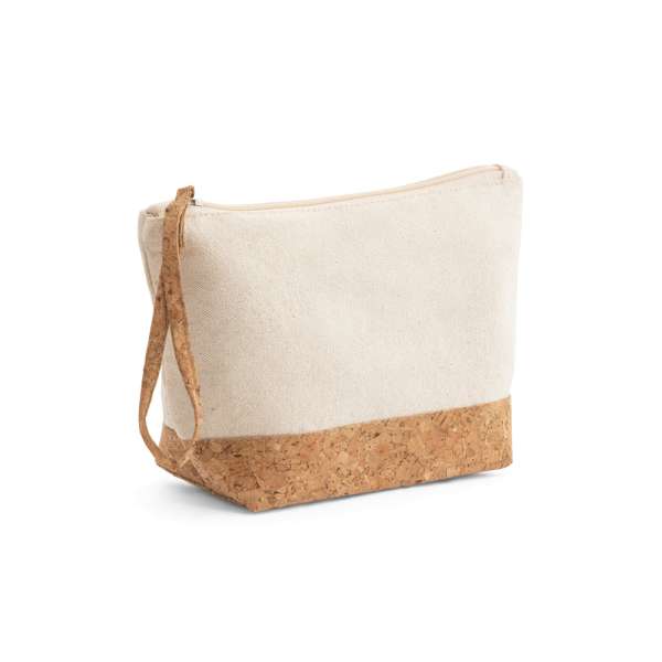 BLANCHETT Kulturtasche aus 100% Baumwolle und Kork