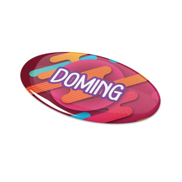Doming Oval 60x35 mm
