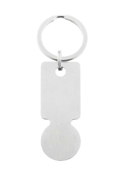 Metmaxx® EK-Schlüsselanhänger "Style&Shop" silber