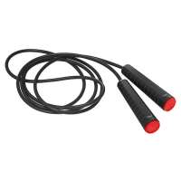 Griff Schwarz, Deckel Rot, Seil Schwarz