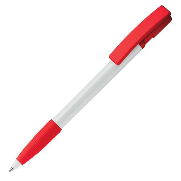 Kugelschreiber Nash Hardcolour mit Gummigriff