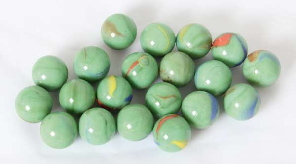 Murmeln groß grün (20 St.)