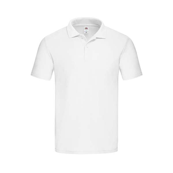 Erwachsene Weiß Polo-Shirt Original