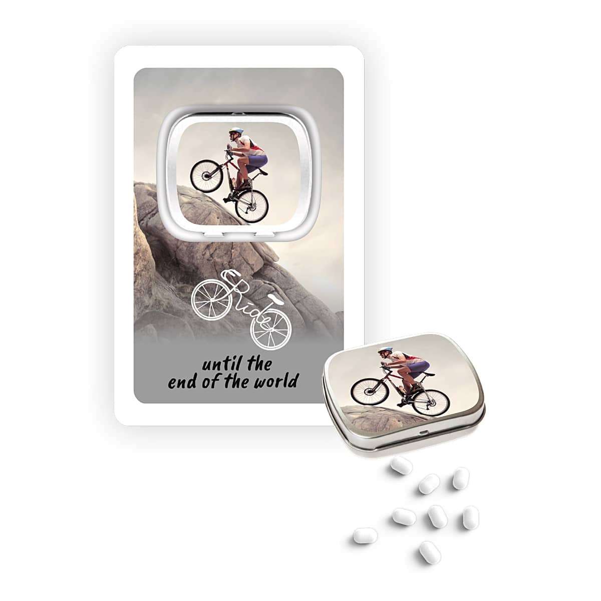 WERBUNG SÜßIGKEITEN PROMO CARD - MINI