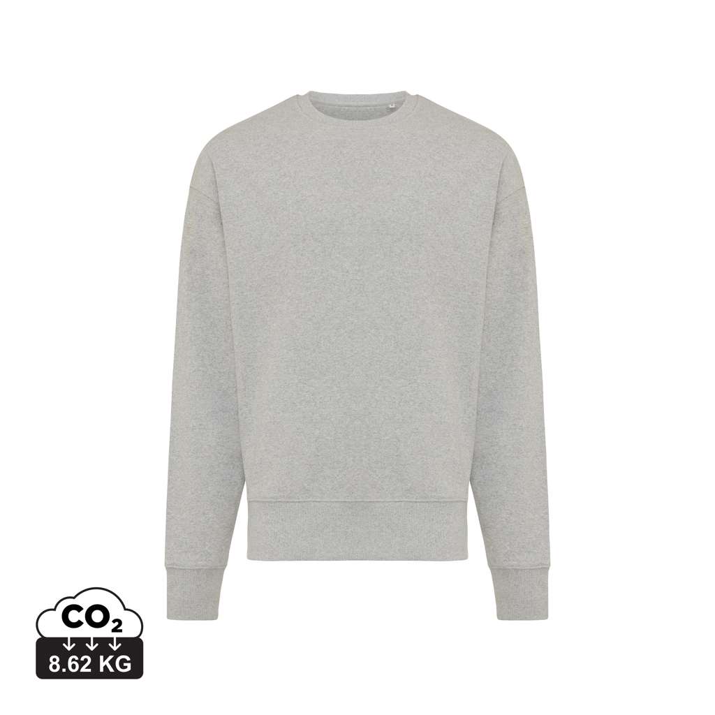 IQONIQ Kruger Relax-Rundhals-Sweater aus recycelt. Baumwolle