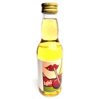 Apfel-Saft 200 ml Glasflasche mit bedrucktem Label - pfandfrei
