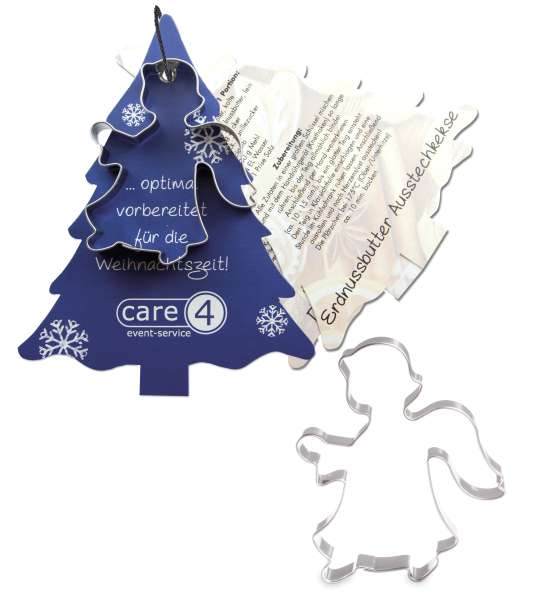 Backförmchen mit Rezeptblock Komet