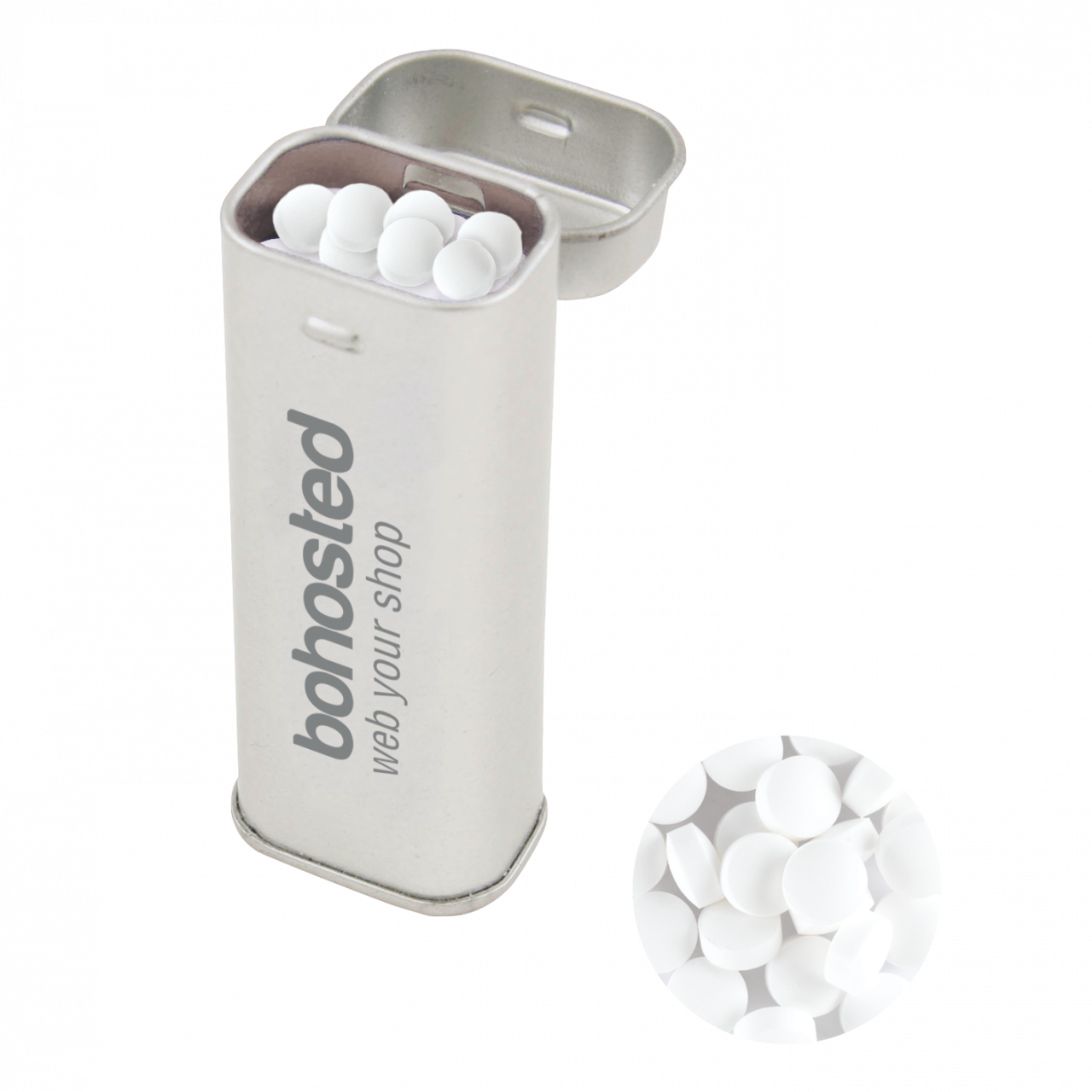 Easy Tin mit Scharnier mit ca. 28 gr. Minties