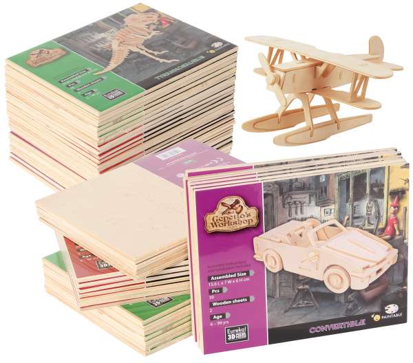 Gepetto`s 3D-Puzzle 2 Platten Sortiment (48)