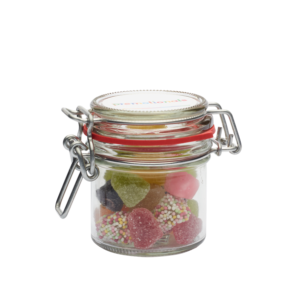 Weckglas 255 ml gefüllt mit ca. 170 gram DutchDex Minties