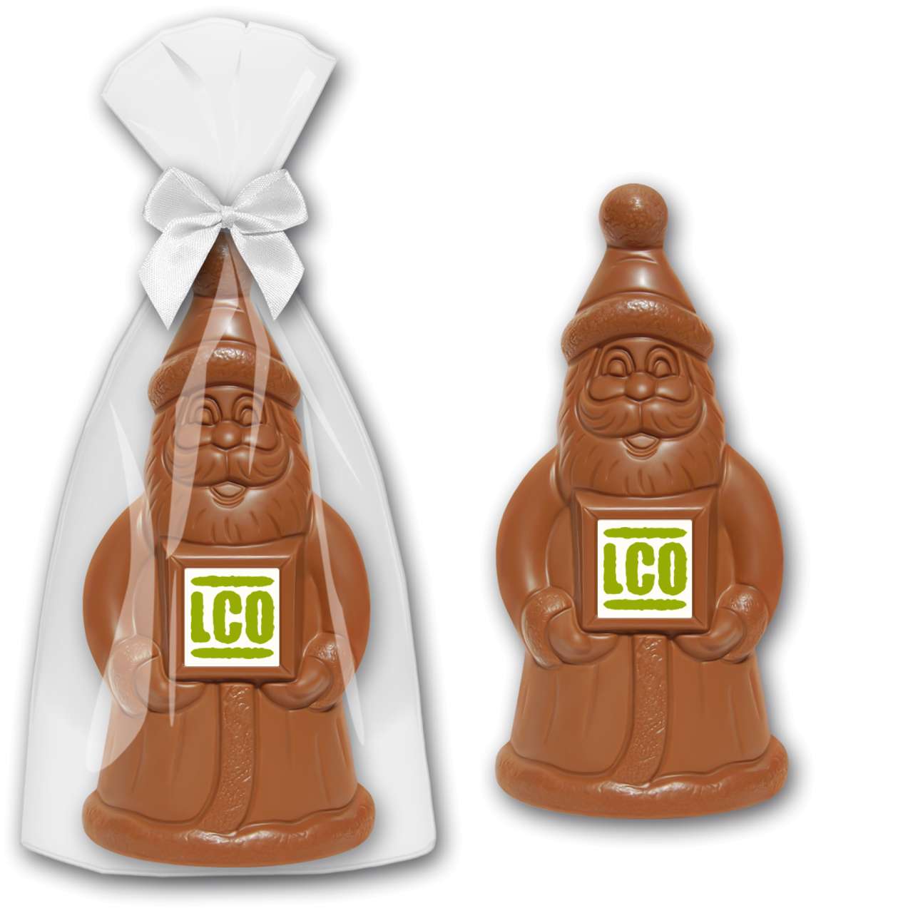 Nikolaus mit Marzipanschild