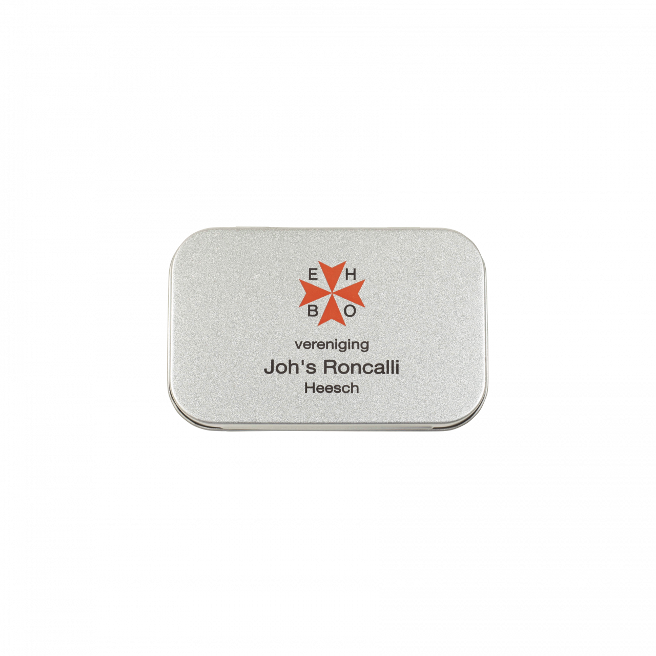 Blechdose mit Scharnier 95 x 60 x 21 mm mit 20 Pflastern