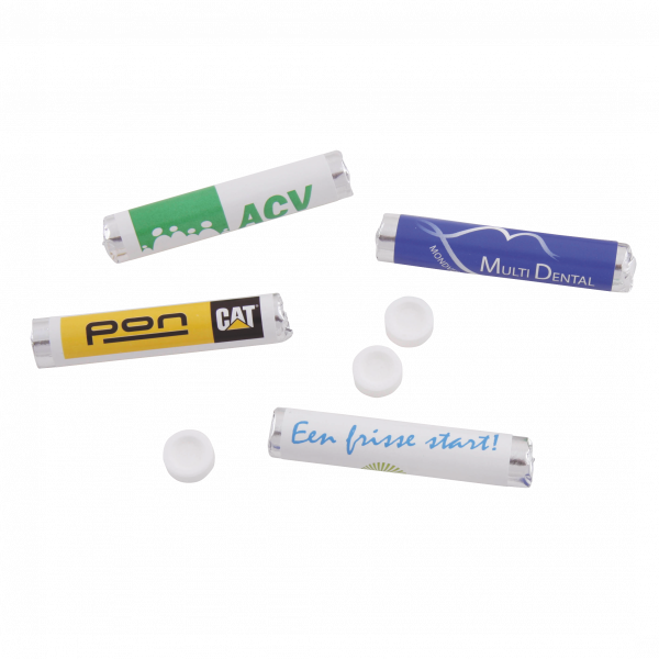 Rolle mit 12 Dextrose Mints