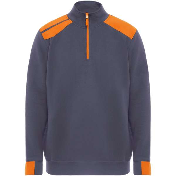 Maverick Pullover für Herren mit halbem Reißverschluss, 280 g / m2
