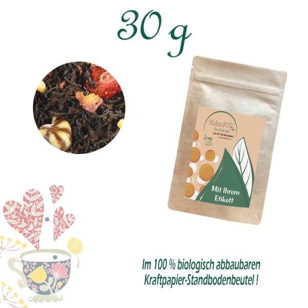 YuboFiT® Schwarzer Tee HYPNOTIZED BY CHOCOLATE