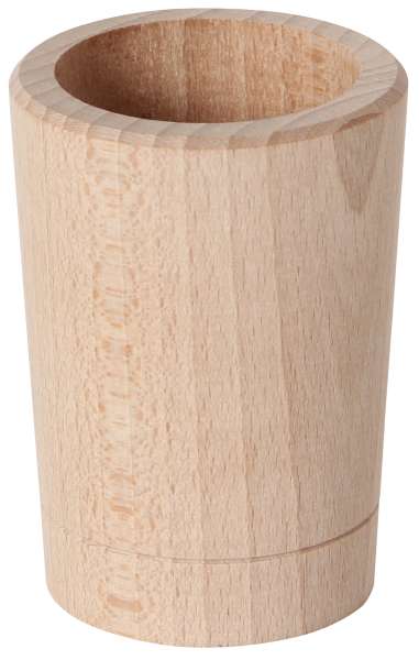 Würfelbecher Holz natur