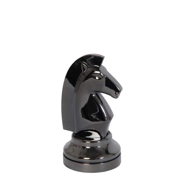 Black Cast Puzzle Chess Knight (Springer)**