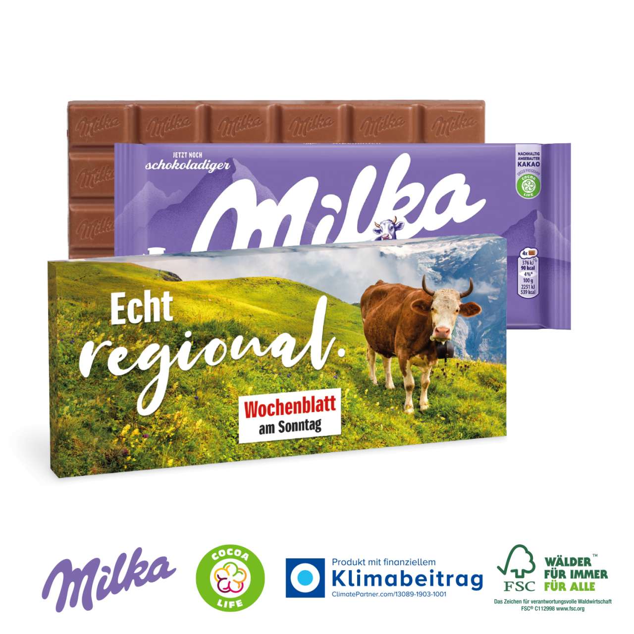 MILKA SCHOKOLADENTAFEL