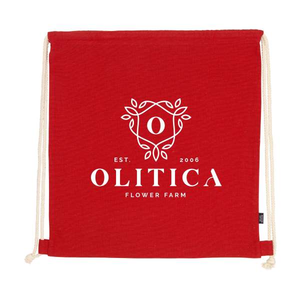 PromoColour GRS Recycled Cotton Backpack (150 g / m²)