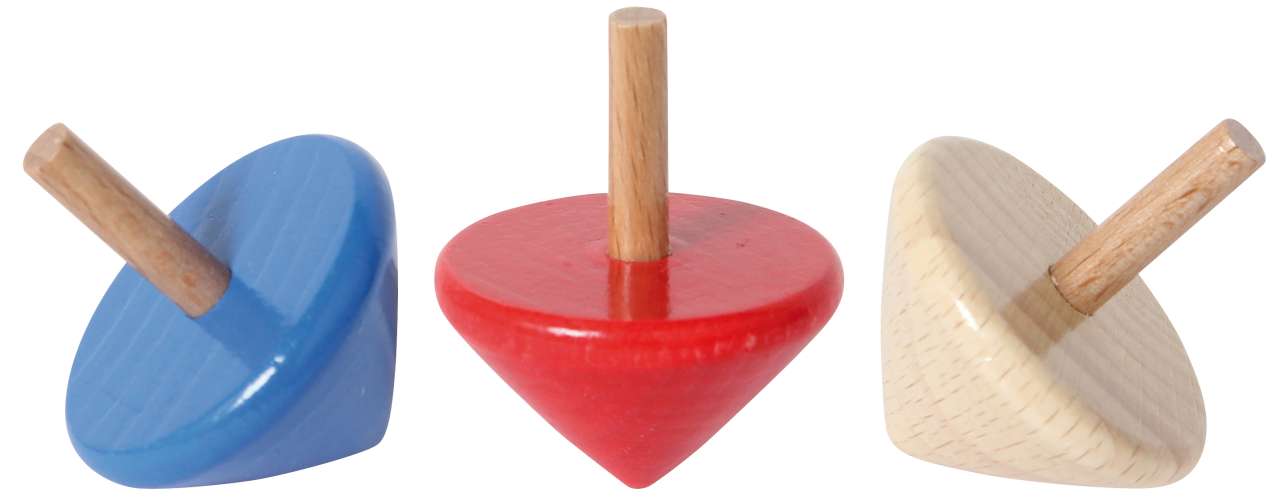 Kreisel bunt D3,3cm, sortiert