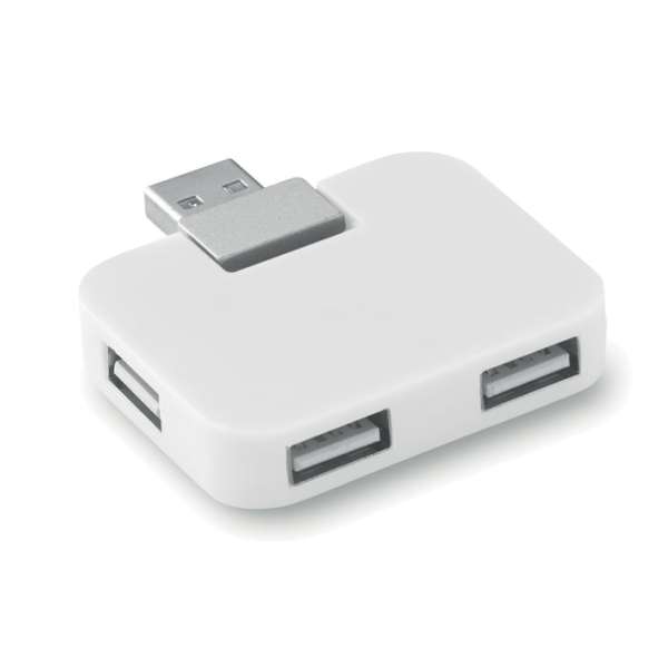 4 Port USB Hub SQUARE