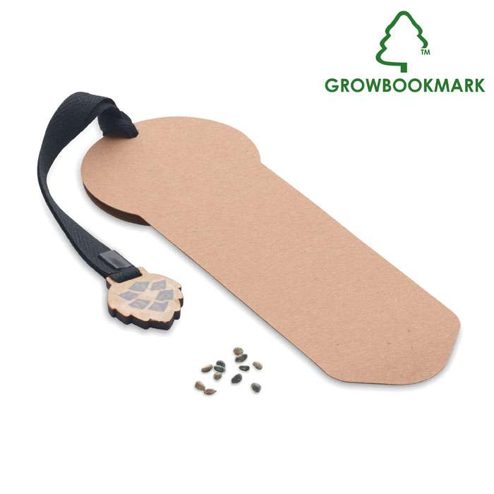Lesezeichen Kiefersamen GROWBOOKMARK™