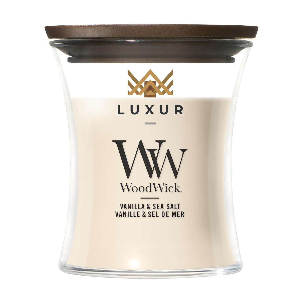 WoodWick Vanilla & Sea Salt Mini Candle Duftkerze