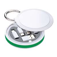 Korpus weiß, Ring grün