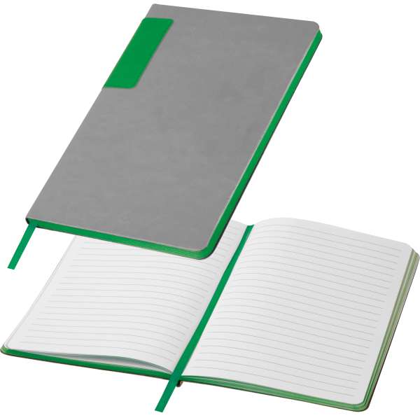 A5 Notizbuch mit farbigem Schnitt EVAN