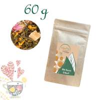 Standbodenbeutel Medium, Kraftpapier, aluminium, Inhalt 60 g