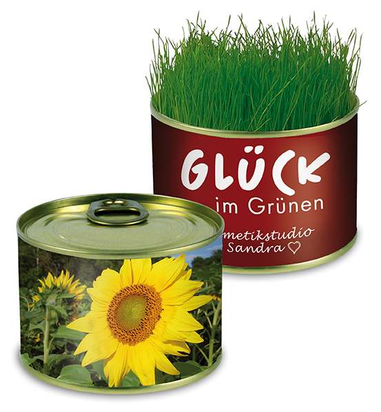 Natur-Konserve mit Samen